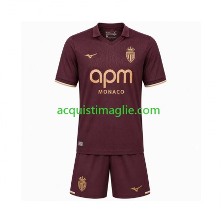 Divisa di Calcio AS Monaco Bambino Trasferta 2026/2027